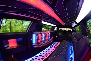 College Station Limousine Inside