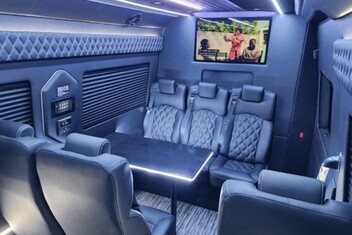 College Station Sprinter Van Interior
