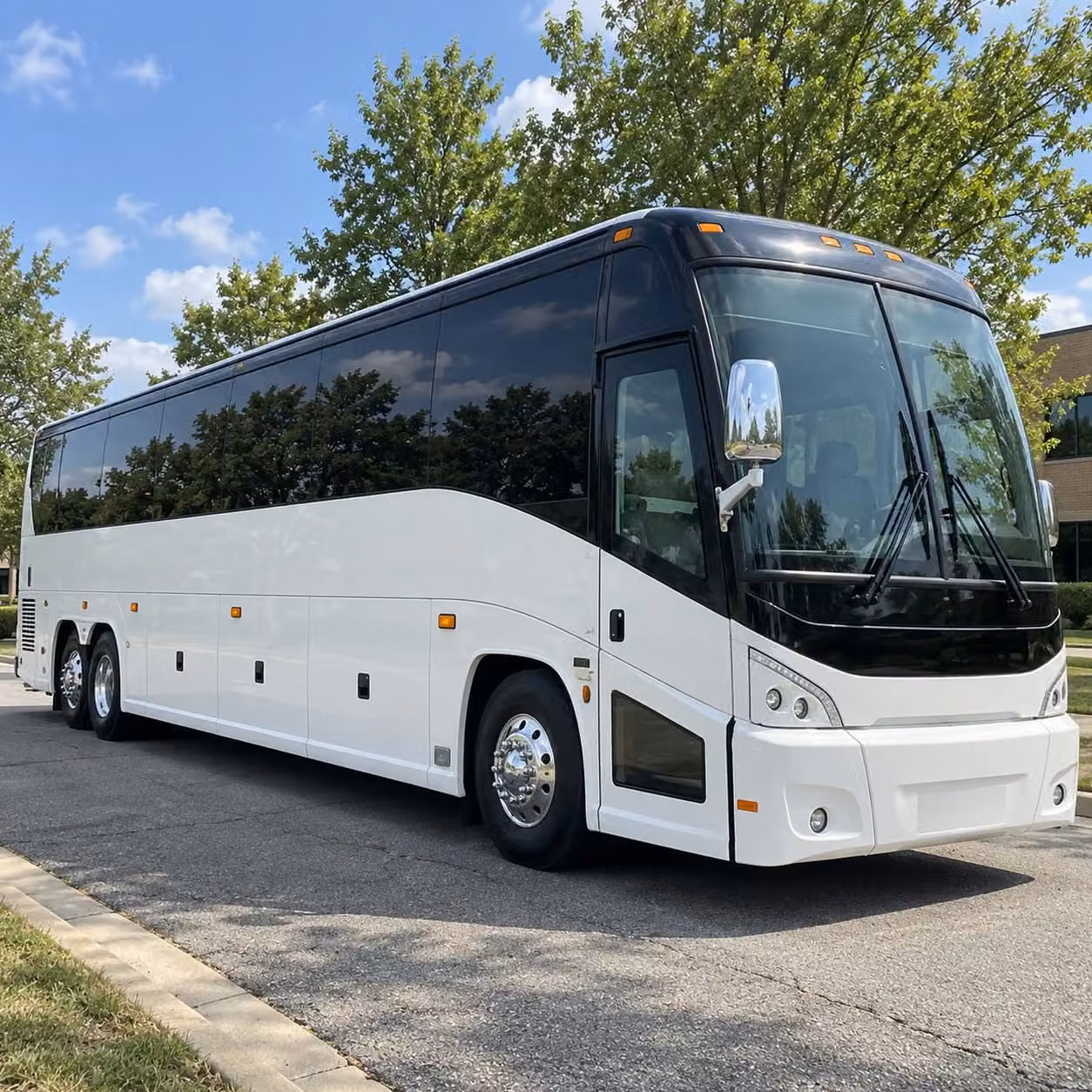 56 passenger charter bus